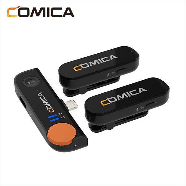 Comica Vimo S-MI Dual-Channel Mini Wireless Microphone for iPhones
