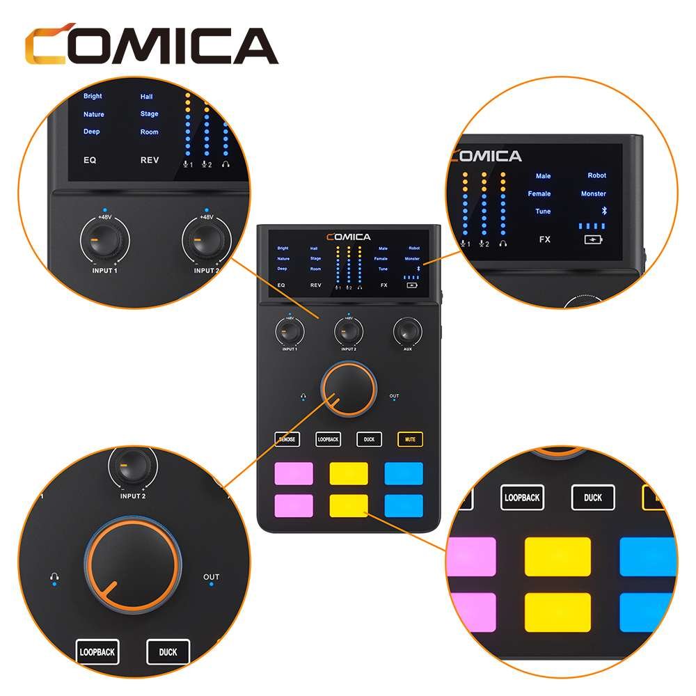 Comica ADCaster C1-K1 Streaming/Podcast Audio Kit