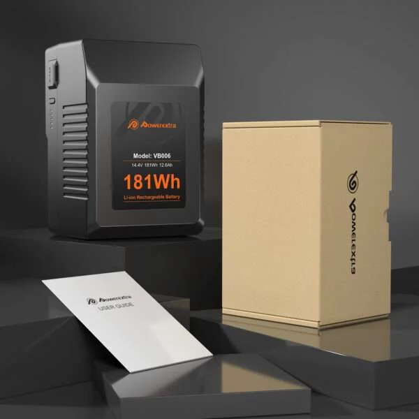 Powerextra V Mount Battery V Lock Battery 181Wh 14.4V 12.6Ah