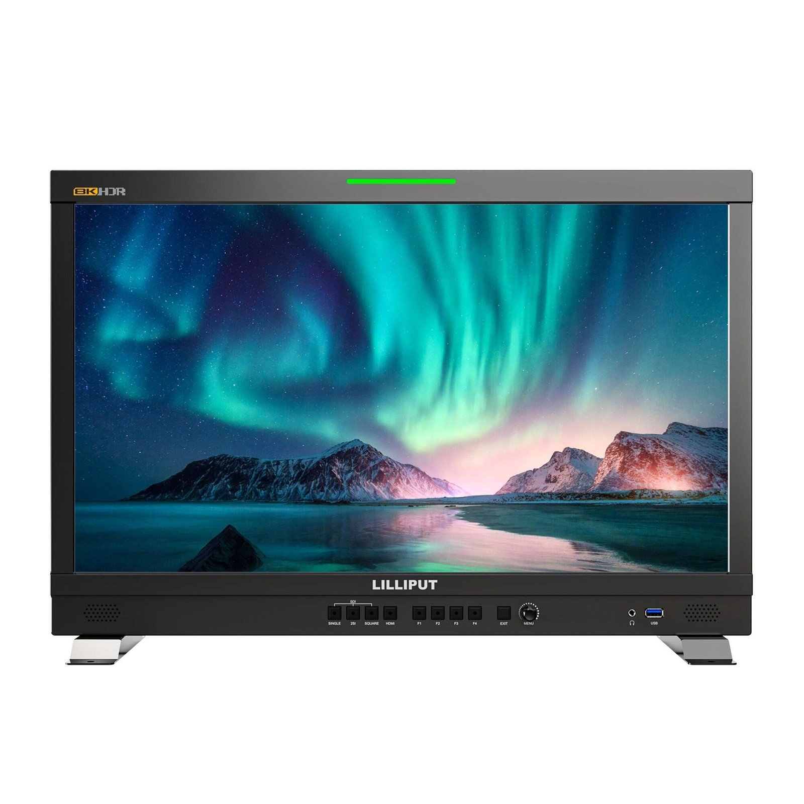 Lilliput Q23-8K 23.8 inch 8K 12G-SDI 3840×2160 studio production monitor