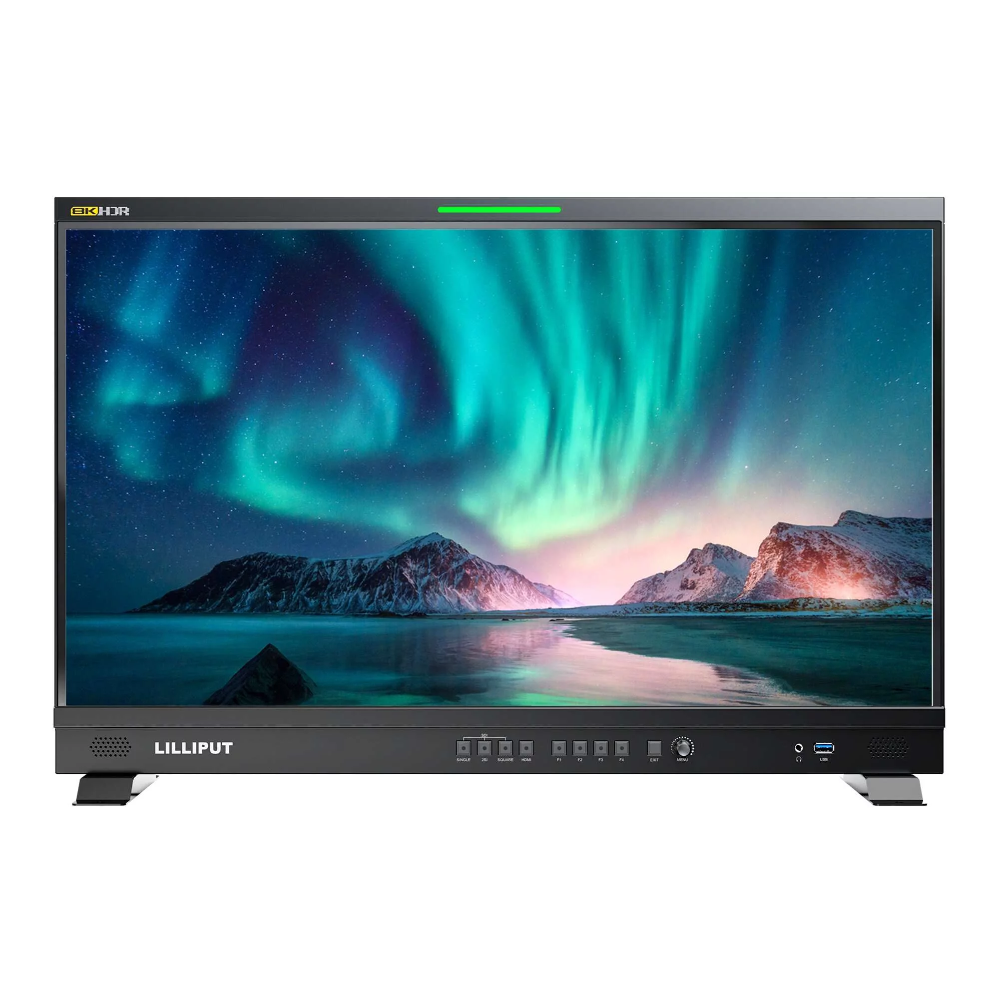 Lilliput Q28-8K 28 inch 8K 12G-SDI 3840×2160 studio production monitor
