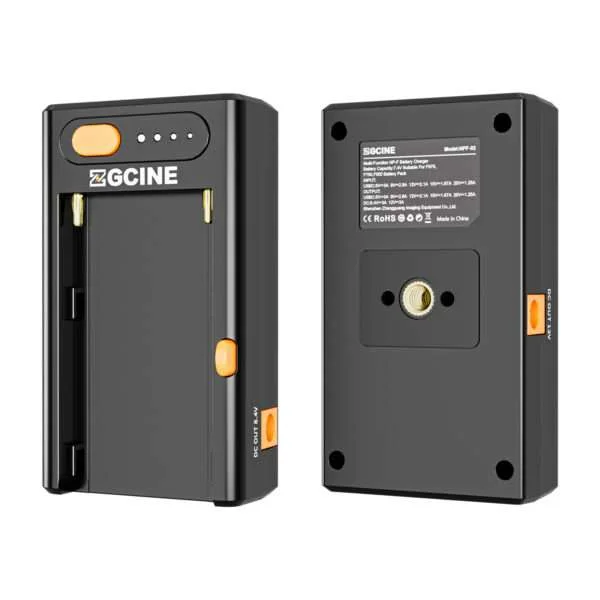 ZGCine NP-F02 NPF Battery Multi USE Charger Adapter