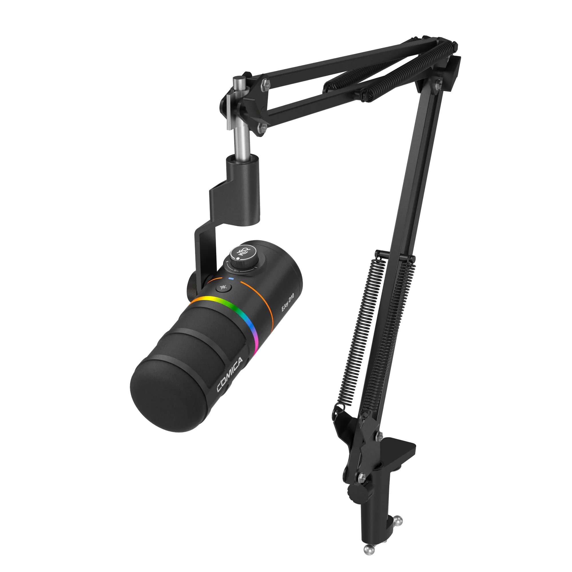 Comica EJoy D10 PRO RGB Cardioid Dynamic Wireless Microphone