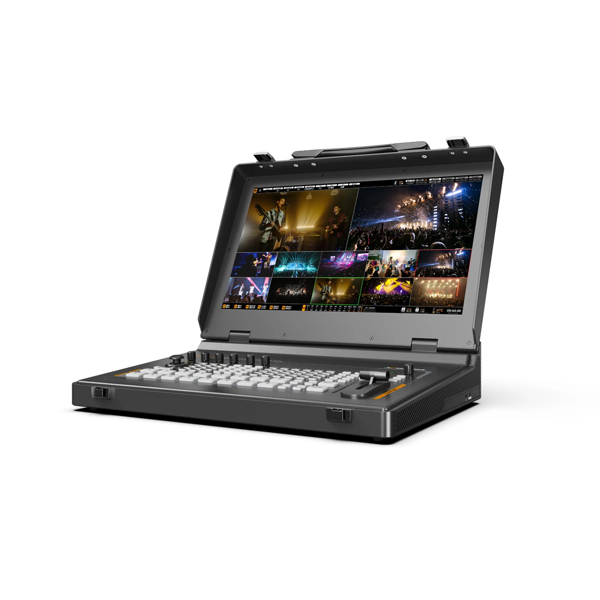 AVMATRIX SHARK S8X PLUS 8-Channel SDI/HDMI Portable Video Switcher with 17.3" Display