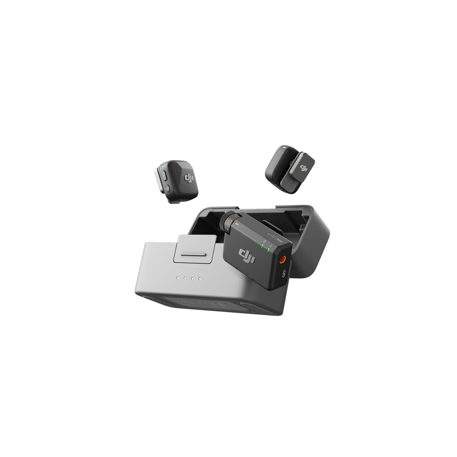 DJI Mic Mini 2-Person Compact Wireless Microphone System for Camera & Smartphone (2.4 GHz)