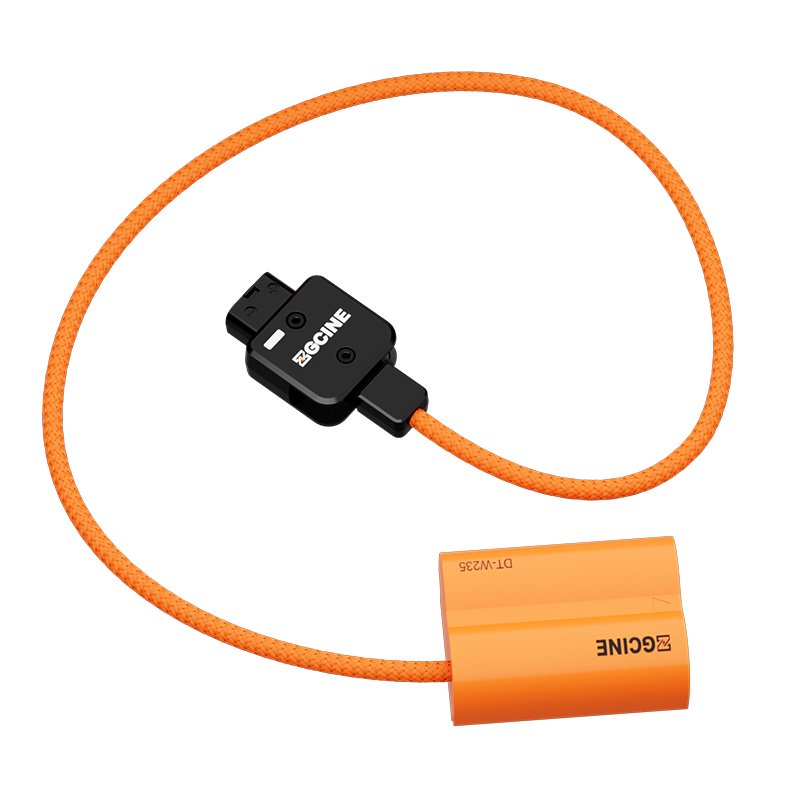 ZGCINE D-Tap to W235 for Fujifilm Dummy Battery Cable (braided wire）