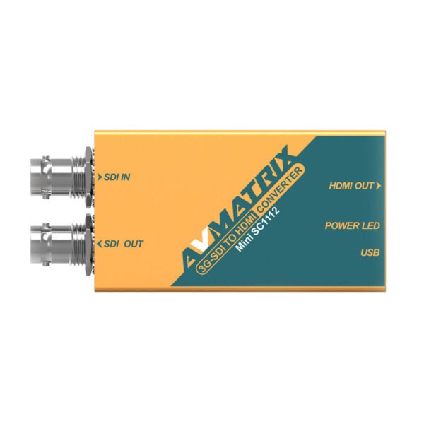 AVMATRIX Mini SC1112 3G-SDI to HDMI Converter