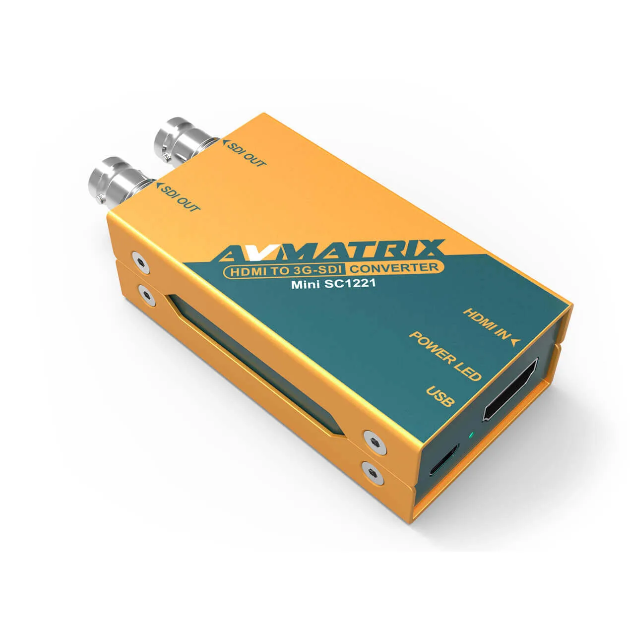 AVMATRIX Mini SC1221 HDMI to Dual 3G-SDI Converter