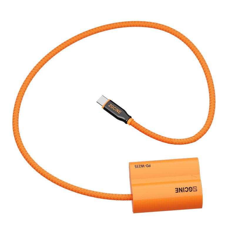 ZGCINE USB-C PD to W235 for Fujifilm Dummy Battery Cable