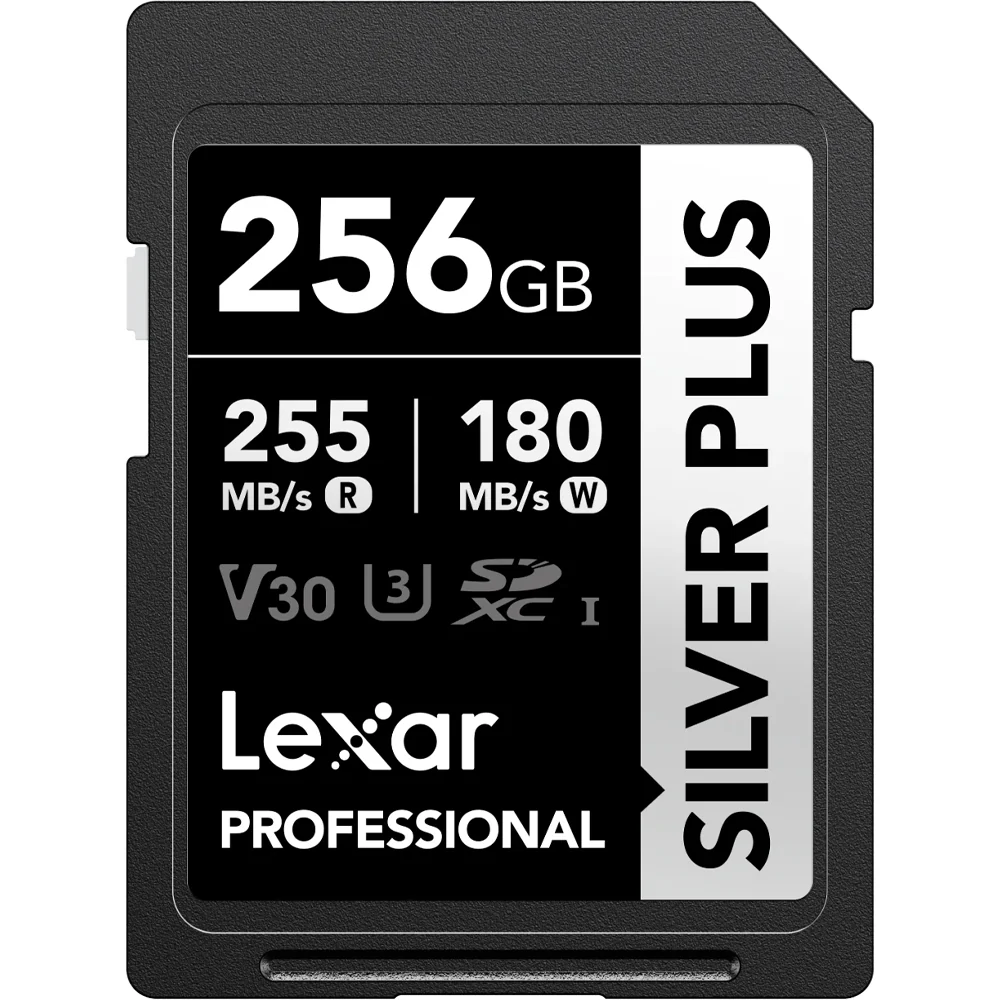 Lexar 256GB Professional SILVER PLUS UHS-I SDXC Memory Card DIGITAL MASTER: https:::digitalmastergh.com -1