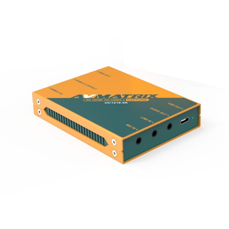 AVMATRIX UC1218-4KS HDMI to USB 4K Capture Box
