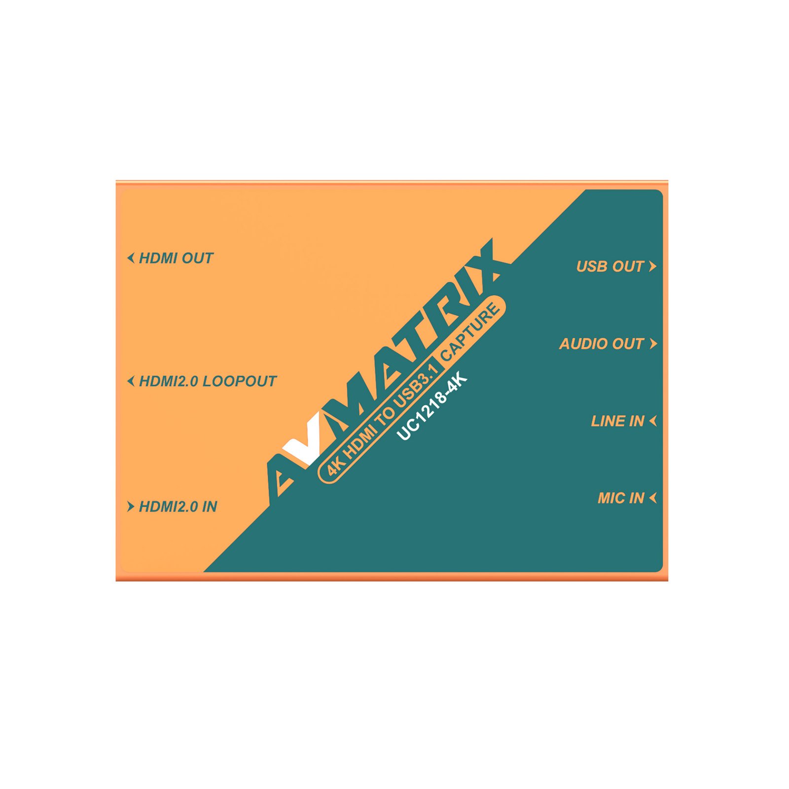 AVMATRIX UC1218-4KS HDMI to USB 4K Capture Box