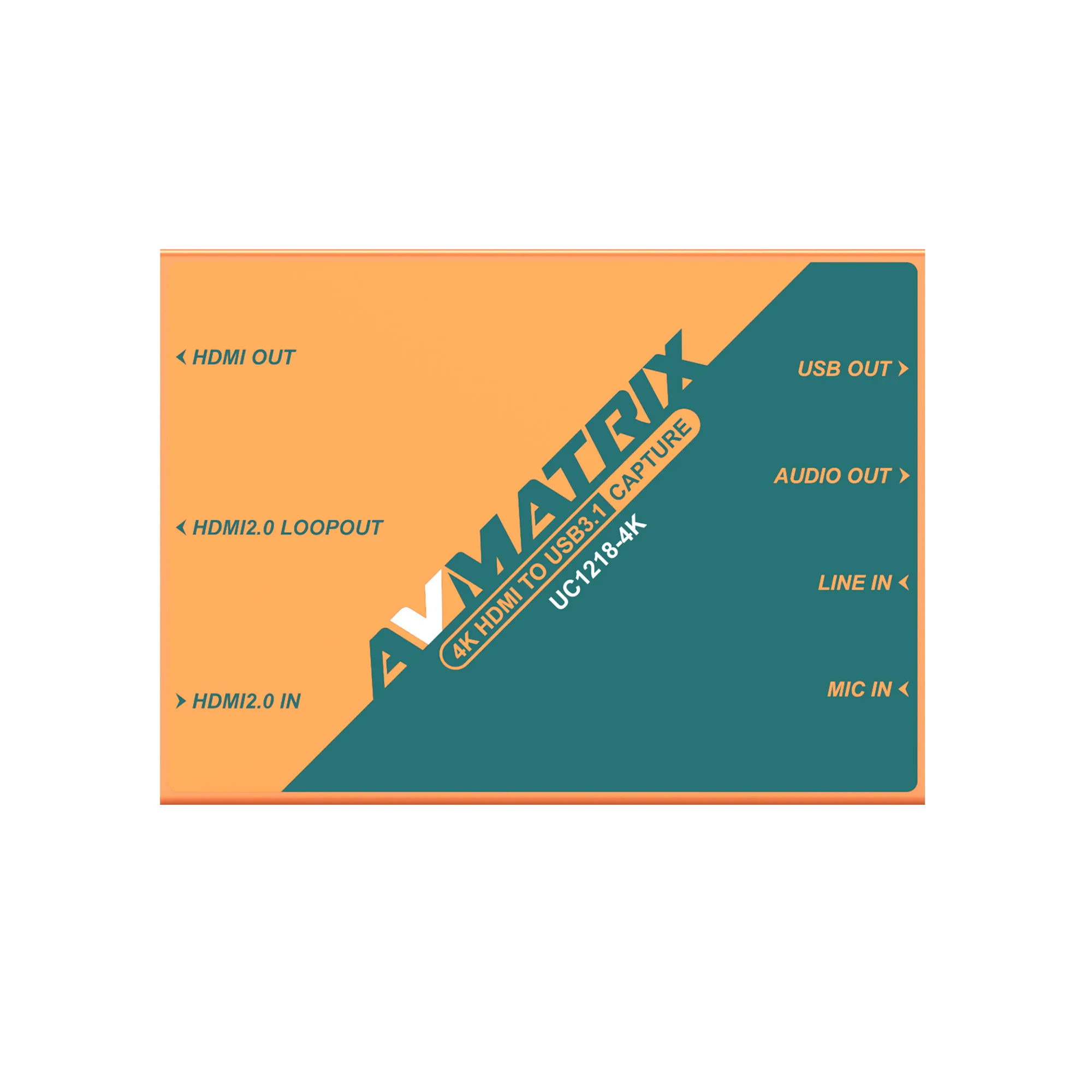 AVMATRIX UC1218-4KS HDMI to USB 4K Capture Box