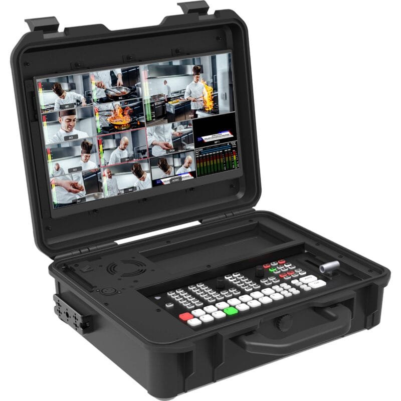 OSEE GoStream Duet 8 ISO 8-Channel Live Stream Video Mixer-Switcher Kit