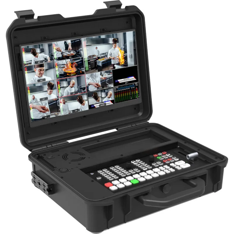 OSEE GoStream Duet 8 ISO 8-Channel Live Stream Video Mixer-Switcher Kit