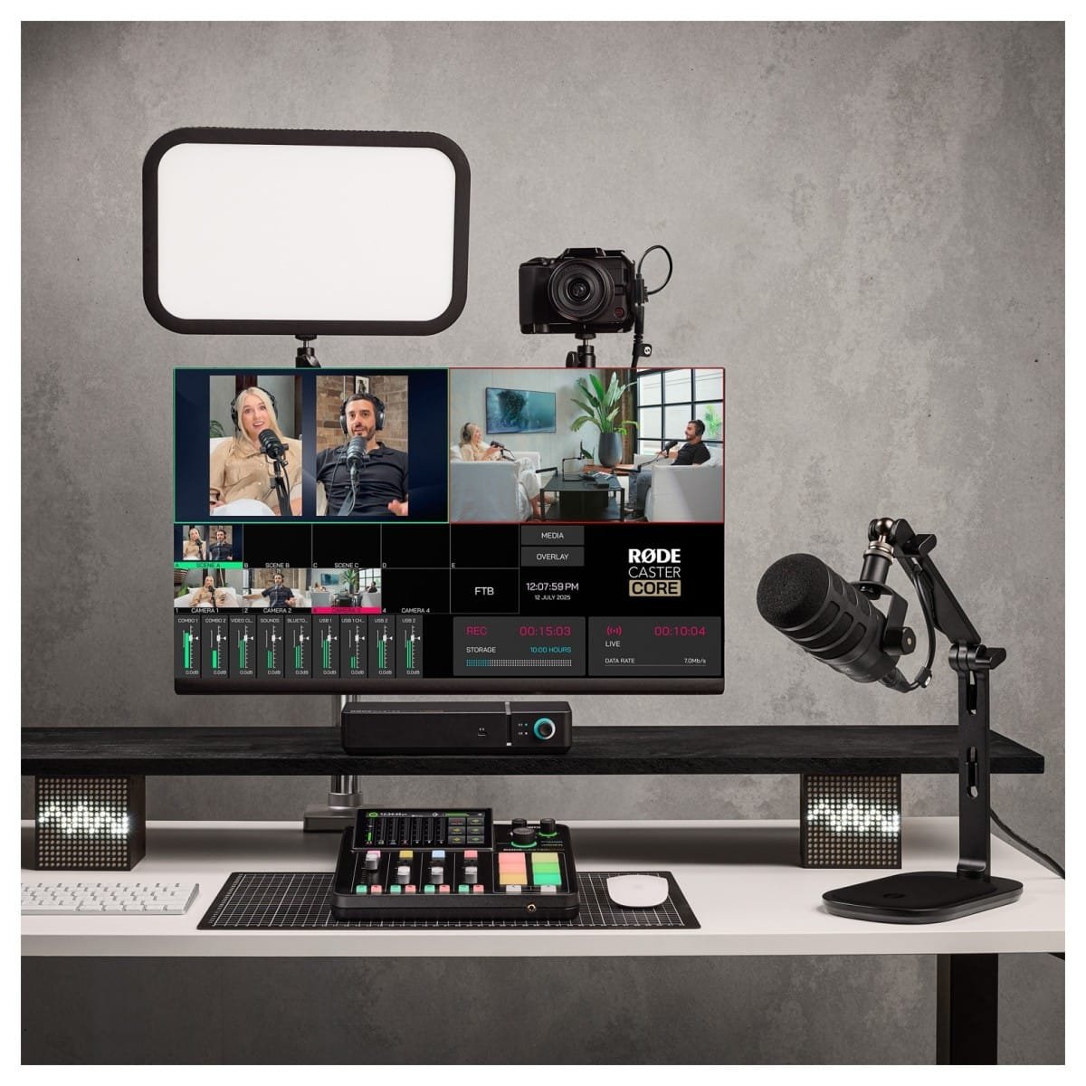 RODE DS3 Pro Desktop Studio Arm for Broadcast Microphones