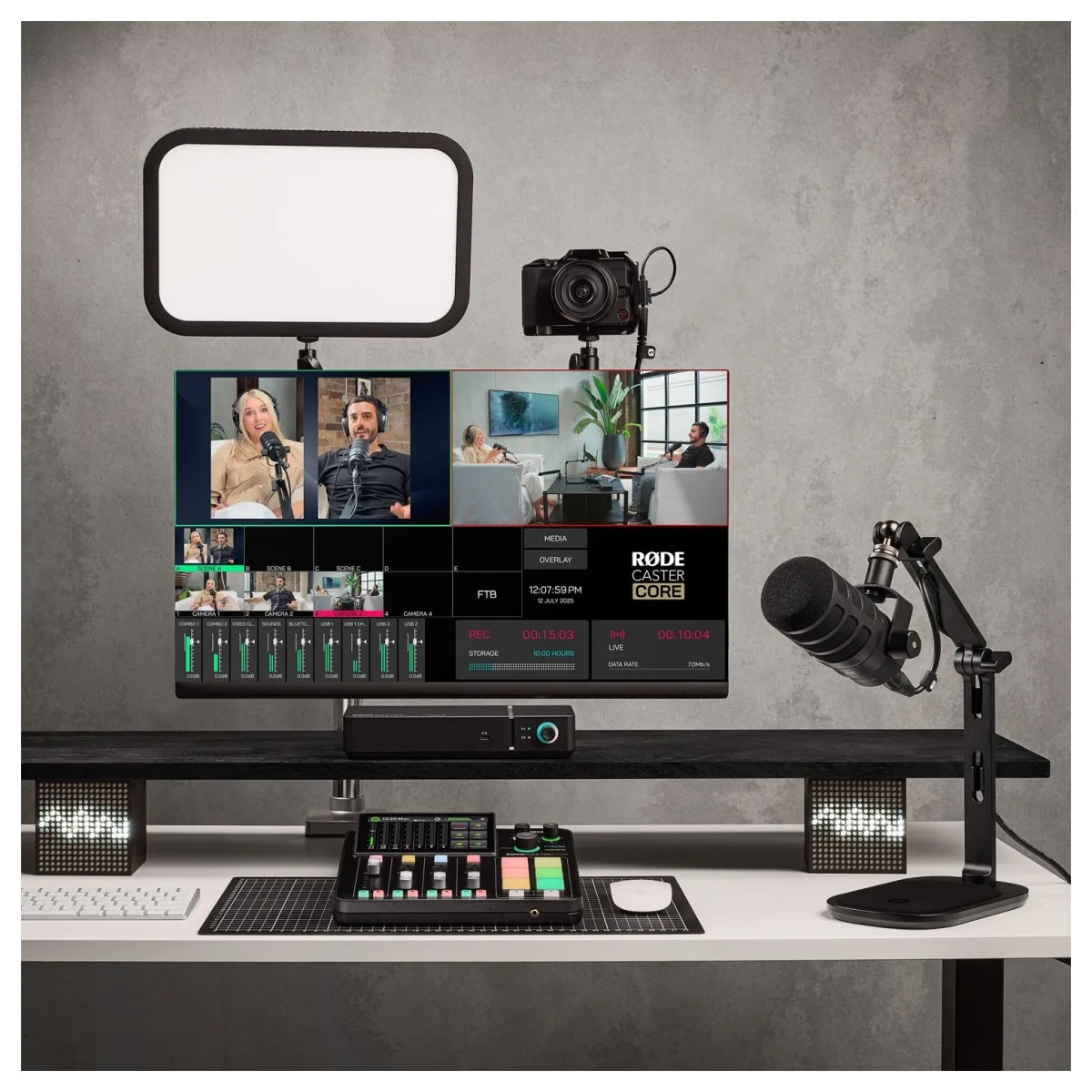 RODE DS3 Pro Desktop Studio Arm for Broadcast Microphones