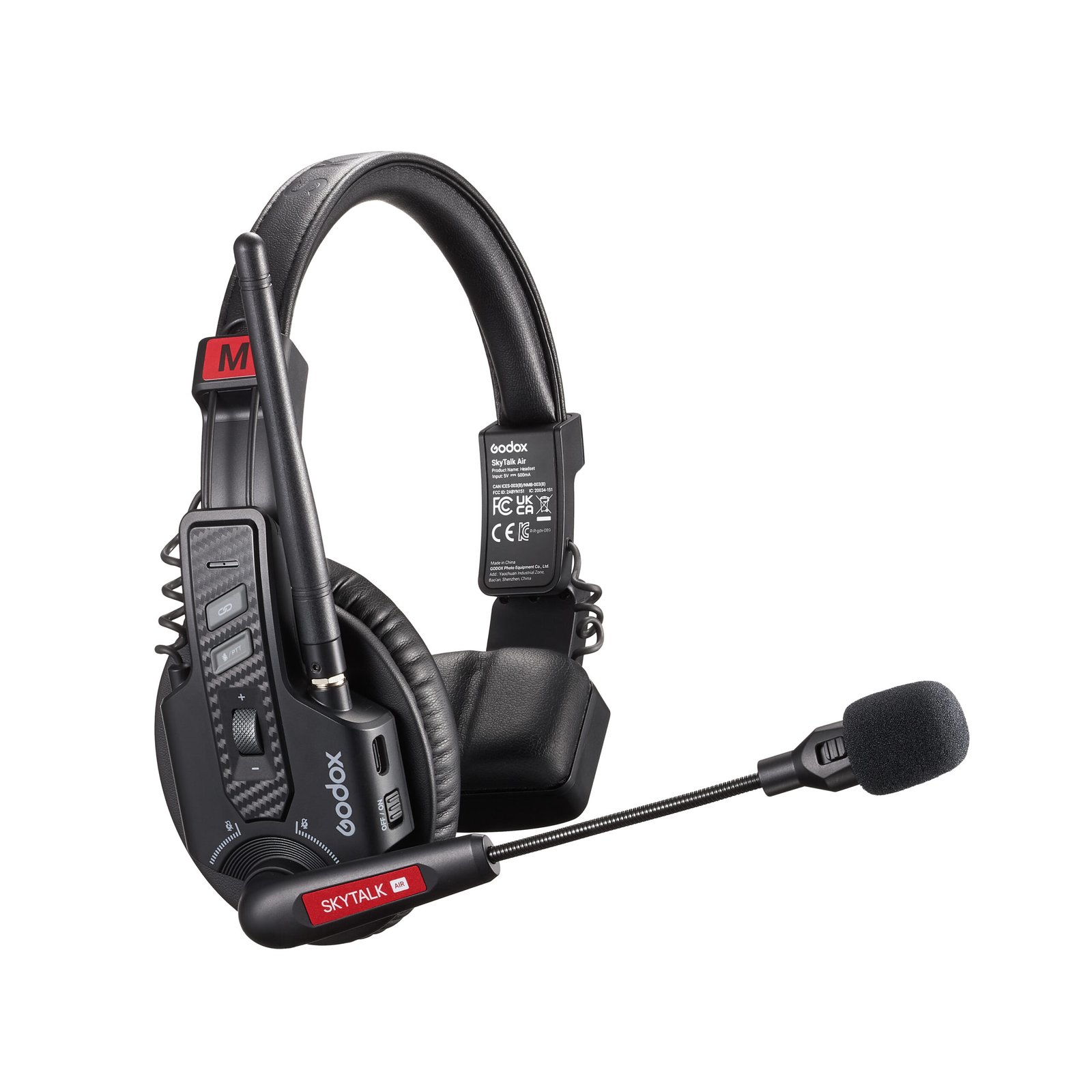 Godox SkyTalk Air 3S 3-Person Full-Duplex Wireless Intercom Headset System (2.4 GHz)
