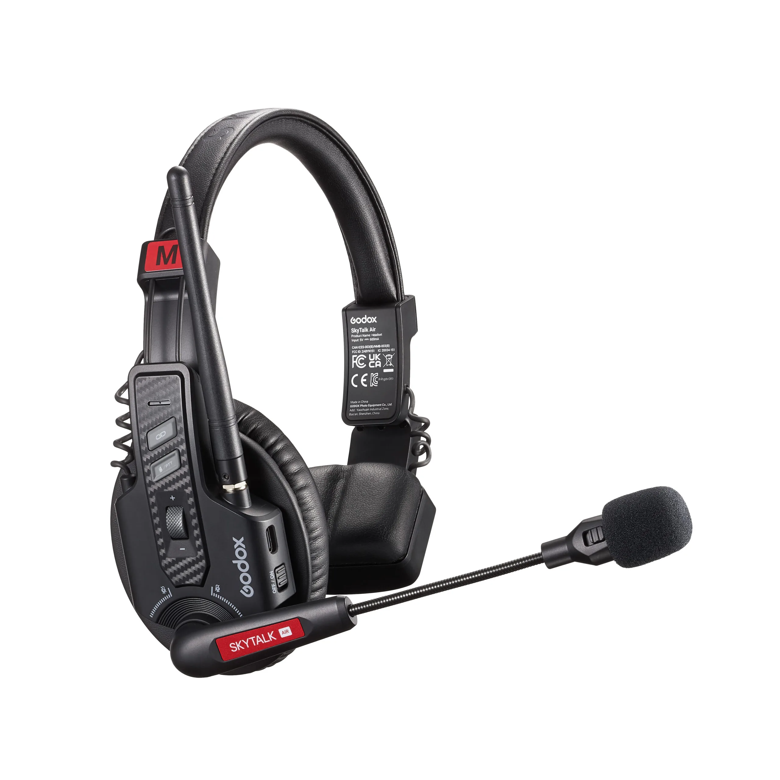 Godox SkyTalk Air 3S 3-Person Full-Duplex Wireless Intercom Headset System (2.4 GHz)
