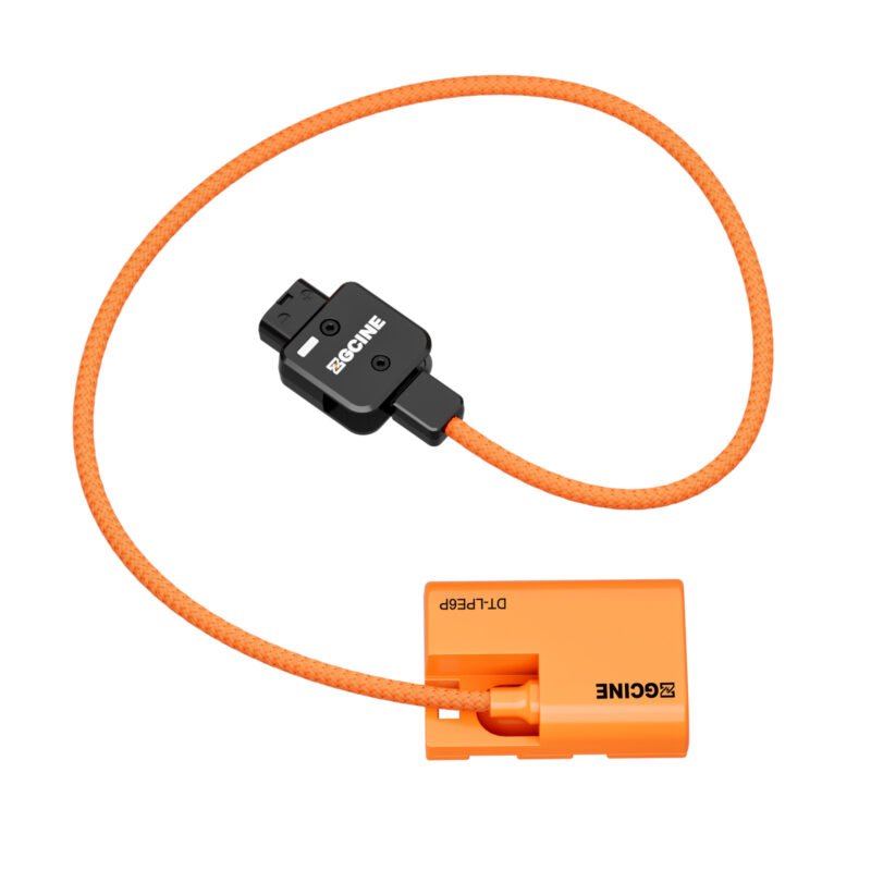 ZGCINE DT-LPE6P D-Tap to LP-E6P Braided Dummy Battery Cable